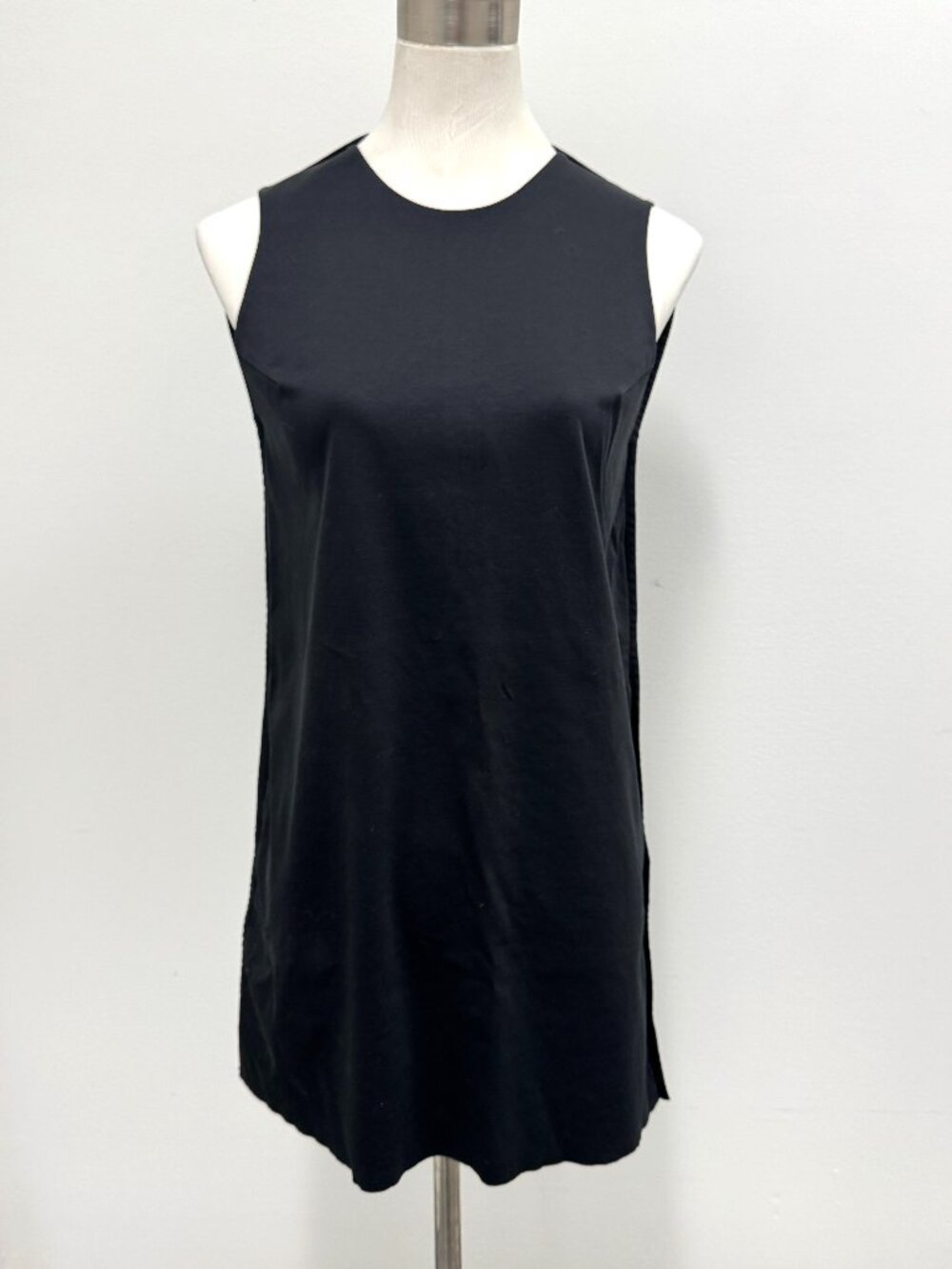 COS Black Heavy Cotton Jersey Shift Dress XS